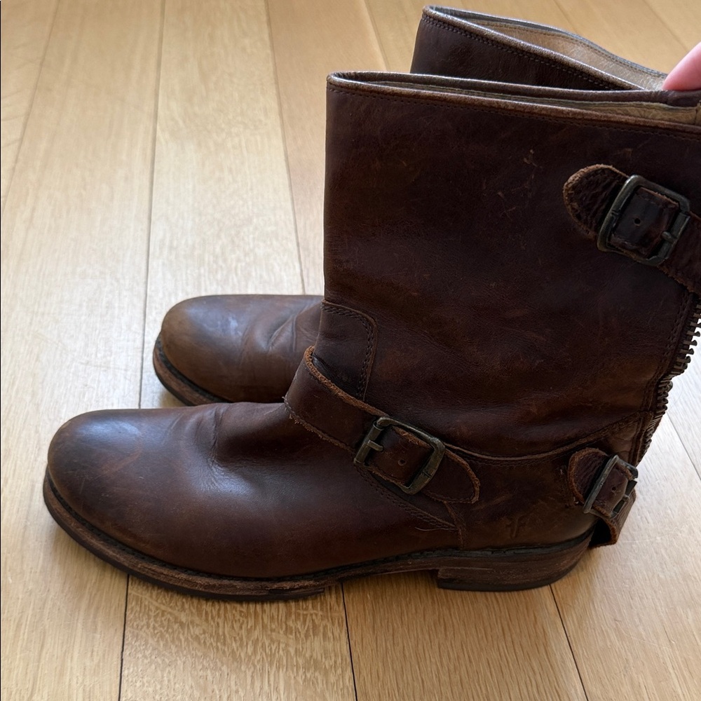 Frye Brown Midcalf Boots